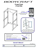 BodyCraft F730 PRO Owner'S Manual предпросмотр