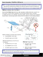 Предварительный просмотр 16 страницы BodyCraft F760 PRO Owner'S Manual