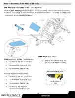 Предварительный просмотр 19 страницы BodyCraft F760 PRO Owner'S Manual