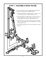 Preview for 7 page of BodyCraft GXP Assembly Instruction Manual