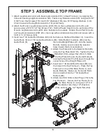 Preview for 9 page of BodyCraft GXP Assembly Instruction Manual