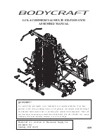 Preview for 1 page of BodyCraft LCS-4 Assembly Manual