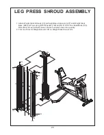 Preview for 26 page of BodyCraft LCS-4 Assembly Manual