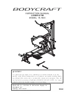 BodyCraft LEVER GYM PL1000 Instruction Manual preview