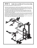 Предварительный просмотр 8 страницы BodyCraft MA410 Instruction Manual