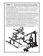 Предварительный просмотр 9 страницы BodyCraft MA410 Instruction Manual