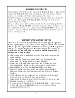 Preview for 2 page of BodyCraft MA605 Assembly Instructions Manual