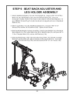 Preview for 13 page of BodyCraft MA605 Assembly Instructions Manual