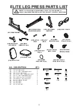 Предварительный просмотр 4 страницы BodyCraft MA6053LP Instruction Manual