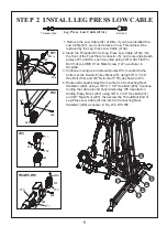 Предварительный просмотр 6 страницы BodyCraft MA6053LP Instruction Manual