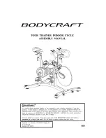 BodyCraft Tour Trainer Indoor Cycle Assembly Manual preview