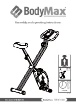 Предварительный просмотр 1 страницы BODYMAX CVEB2704 Assembly And Operating Instructions Manual