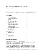 Preview for 1 page of BodyMedia SenseWear Armband User Manual