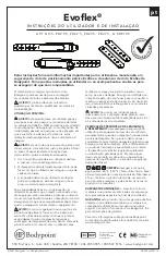 Предварительный просмотр 22 страницы Bodypoint EVOFLEX EB205 Installation And User Instructions Manual