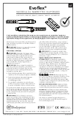 Предварительный просмотр 37 страницы Bodypoint EVOFLEX EB205 Installation And User Instructions Manual