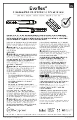 Предварительный просмотр 40 страницы Bodypoint EVOFLEX EB205 Installation And User Instructions Manual