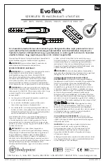 Предварительный просмотр 43 страницы Bodypoint EVOFLEX EB205 Installation And User Instructions Manual