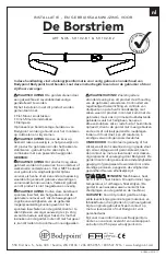 Preview for 21 page of Bodypoint SH102-B1 Installation And User Instructions Manual