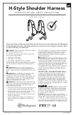 Bodypoint SH224 Installation And User Instructions preview