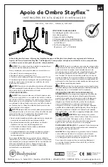 Предварительный просмотр 15 страницы Bodypoint Stayflex SH350 Installation And User Instructions Manual