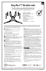 Предварительный просмотр 17 страницы Bodypoint Stayflex SH350 Installation And User Instructions Manual