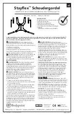 Предварительный просмотр 21 страницы Bodypoint Stayflex SH350 Installation And User Instructions Manual