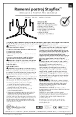 Предварительный просмотр 23 страницы Bodypoint Stayflex SH350 Installation And User Instructions Manual