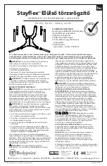 Предварительный просмотр 29 страницы Bodypoint Stayflex SH350 Installation And User Instructions Manual