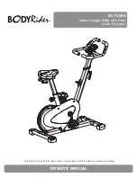 BODYRIDER BCY6000 Owner'S Manual preview