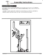 Предварительный просмотр 15 страницы BODYRIDER BRD 2000 Owner'S Manual