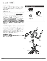 Предварительный просмотр 10 страницы BODYRIDER ERG7000 Owner'S Manual