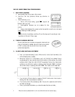 Предварительный просмотр 4 страницы BodyTalk KD-5962 Operation Manual