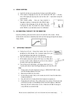 Предварительный просмотр 5 страницы BodyTalk KD-5962 Operation Manual