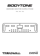 BODYTONE EVOT4S Instructions Manual preview