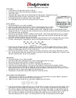 Bodytronics ProCal V3 Instructions preview