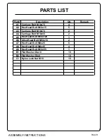 Preview for 8 page of Bodyworx 353 MWB Owner'S Manual