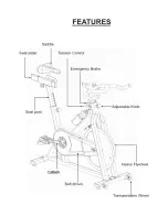 Предварительный просмотр 4 страницы Bodyworx A115B SPIN BIKE Owner'S Manual