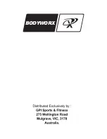 Предварительный просмотр 11 страницы Bodyworx A630U User Manual