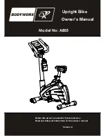 Bodyworx A805 Owner'S Manual preview