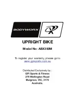 Preview for 13 page of Bodyworx ABX350M Owner'S Manual