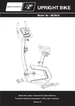 Предварительный просмотр 1 страницы Bodyworx ABX600 Owner'S Manual