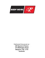 Preview for 17 page of Bodyworx E750 Owner'S Manual