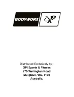 Preview for 22 page of Bodyworx E890 Owner'S Manual