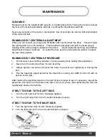 Preview for 18 page of Bodyworx J1650EA User Manual