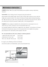 Preview for 20 page of Bodyworx JT8500 Owner'S Manual