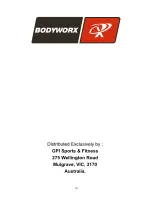 Preview for 15 page of Bodyworx KR100 Owner'S Manual