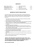 Предварительный просмотр 3 страницы Bodyworx KR6000MAG Owner'S Manual