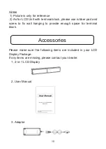 Предварительный просмотр 11 страницы BOE BW24A-AS User Manual