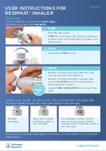 Preview for 1 page of Boehringer Ingelheim RESPIMAT User Instructions