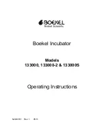 Boekel 133000 Operating Instructions Manual предпросмотр